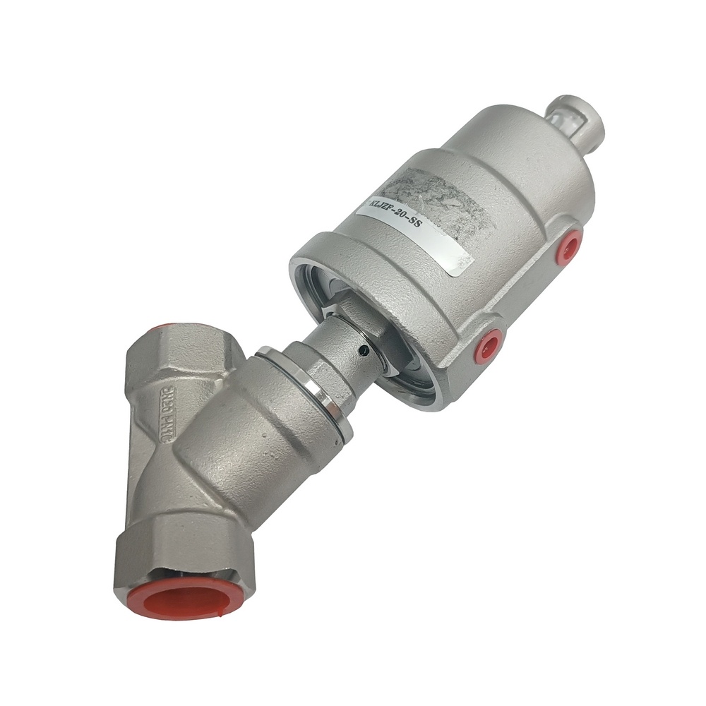 Válvula Assento Inclinado Pilotada Rosca 3/4" BSP  - Total Inox 