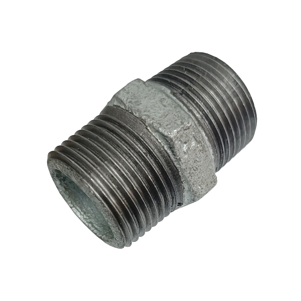 Niple Duplo 3/8" BSP - Galvanizado