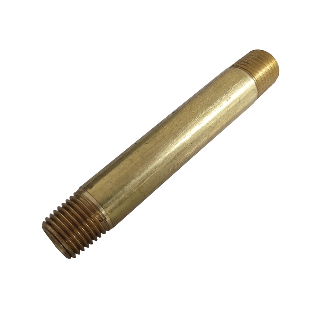 Prolongador 1/4" NPT x 88 mm Em Latão Para Refrigeração De Moldes/Matrizes.