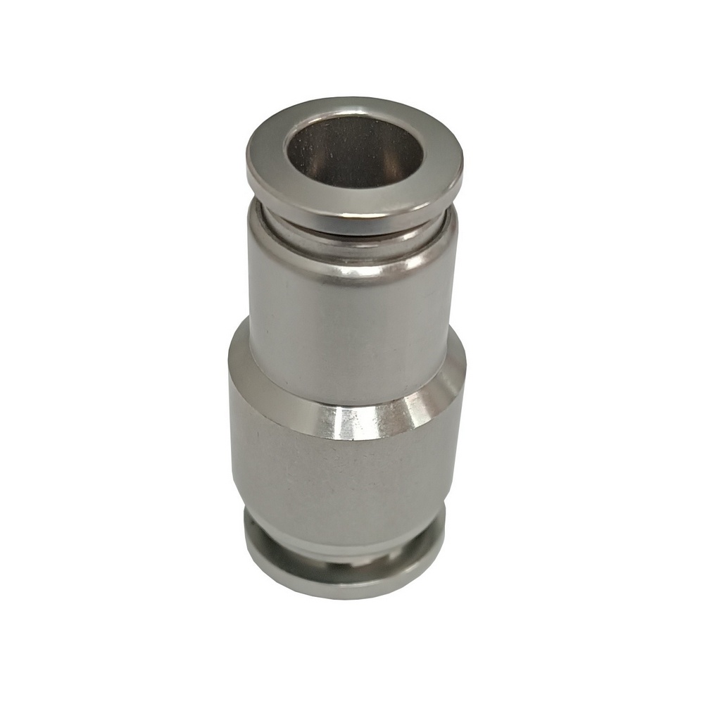 União Redução Tubo 10-8 mm - PG (Conexão Instantânea Aço Inox)