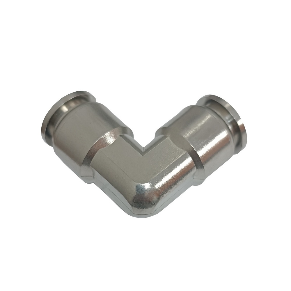 Cotovelo União 10 mm - MPUL (Conexão Instantânea Aço Inox)