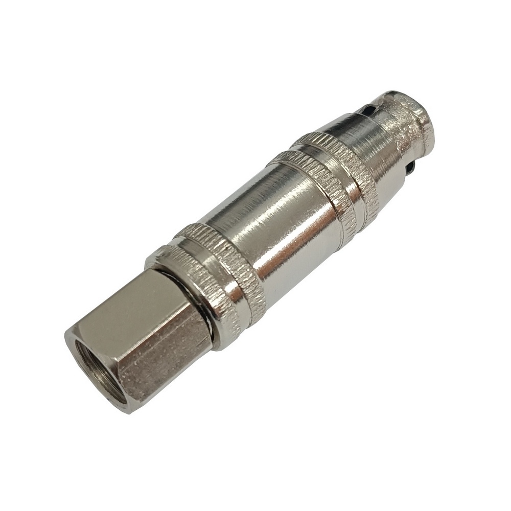 Bico Trava Sem Retenção Para Enher Pneu c/ Rosca Fêmea 1/4