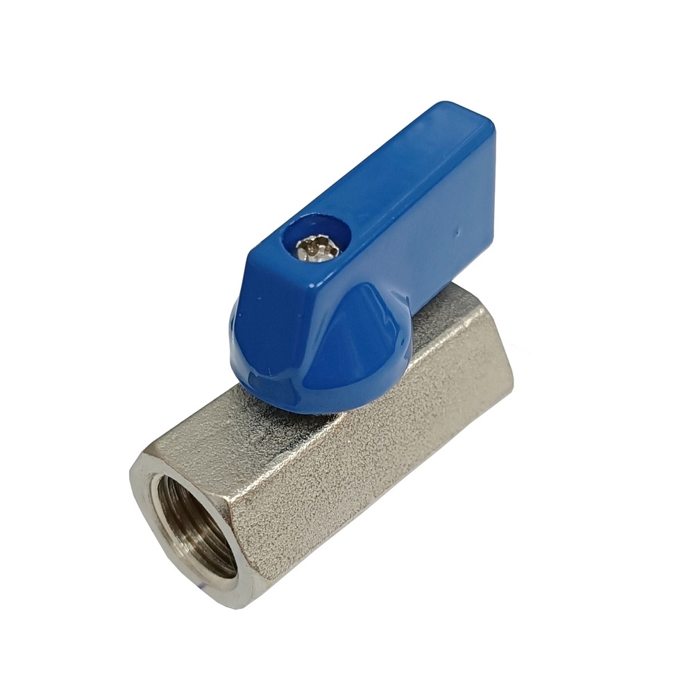 Válvula De Esfera Mini Fêmea 1/2" BSP - PN16 - Importada