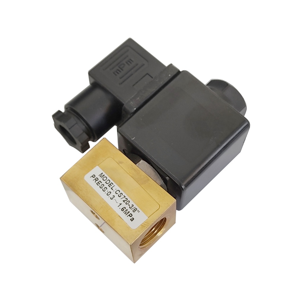 Válvula Solenóide 3/8" 2/2 Vias 220 VCA p/ Timer