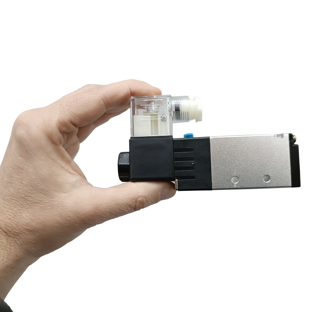 Válvula solenóide/mola 1/8 3/2 vias 024 VCC Modelo VSMO1832