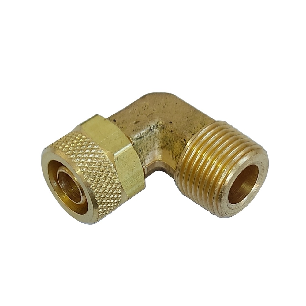 Cotovelo Macho 6 x 1/8" BSPT - Linha 400 Pneumática Industrial