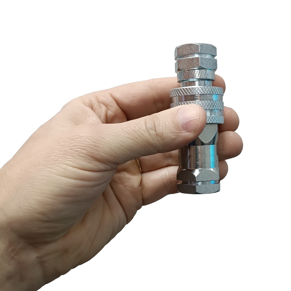 Engate Rápido Hidráulico Agrícola Rosca 3/8