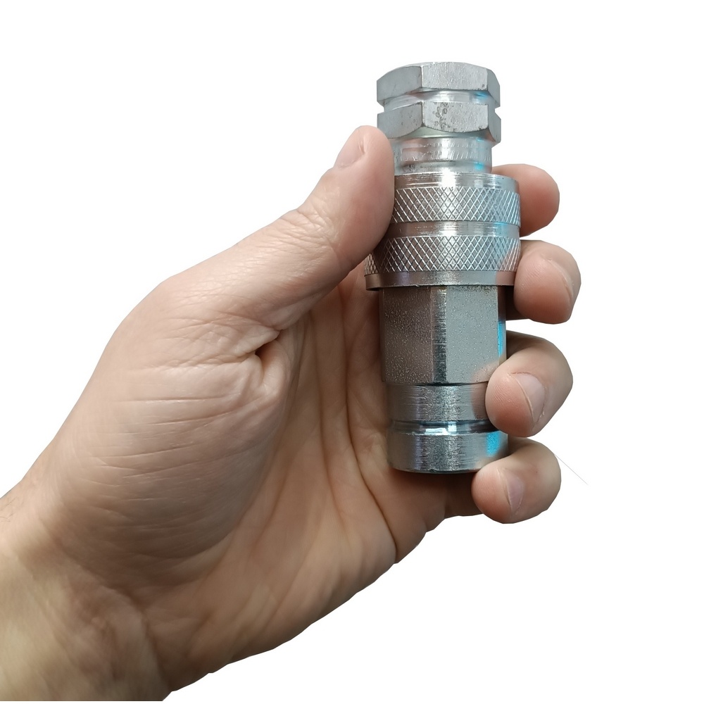 Engate Rápido Hidráulico Agrícola Rosca 1/2