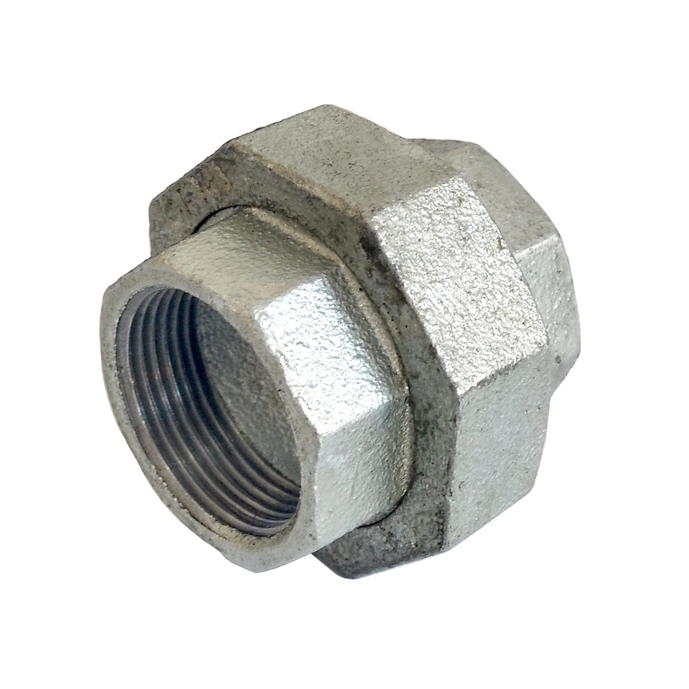 União Assento Cônico Bronze 2" - Aço Galvanizado